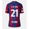 Barcelona Frenkie de Jong #21 Heimtrikot 2023-24 Kurzarm